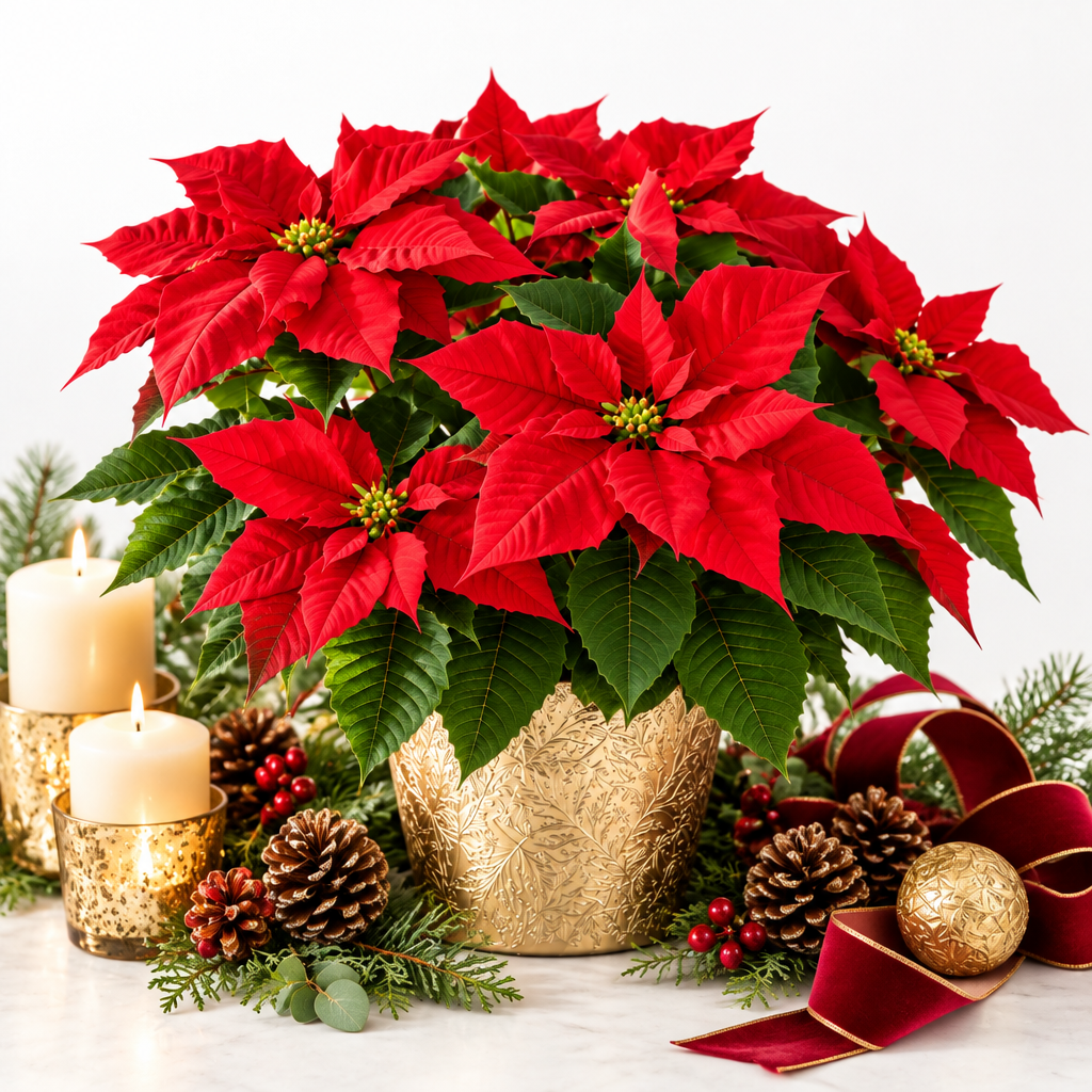 Poinsettias