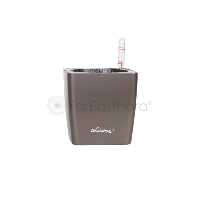 Leizisure M-1 Self-Watering Pot (Ø11.5CMxH11.5CM) - coffee