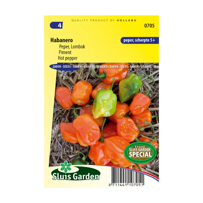 SL0705 Hot pepper Habanero orange