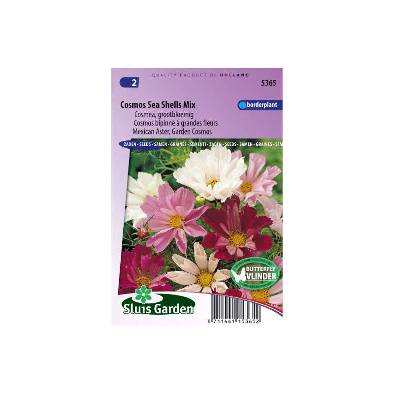 SL5365 Garden Cosmos Sea Shells Mix