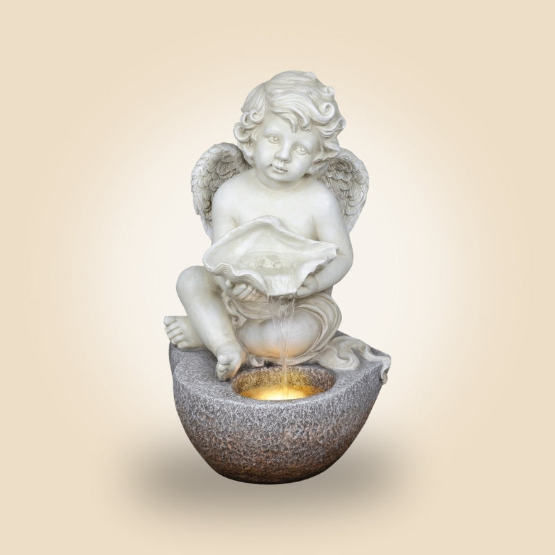 DW247040 POLYRESIN FOUNTAIN 40.0*40.0*66.0CM