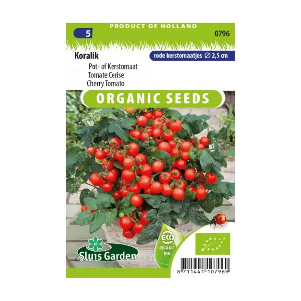 SL0796 Cherry Tomato Koralik BIO