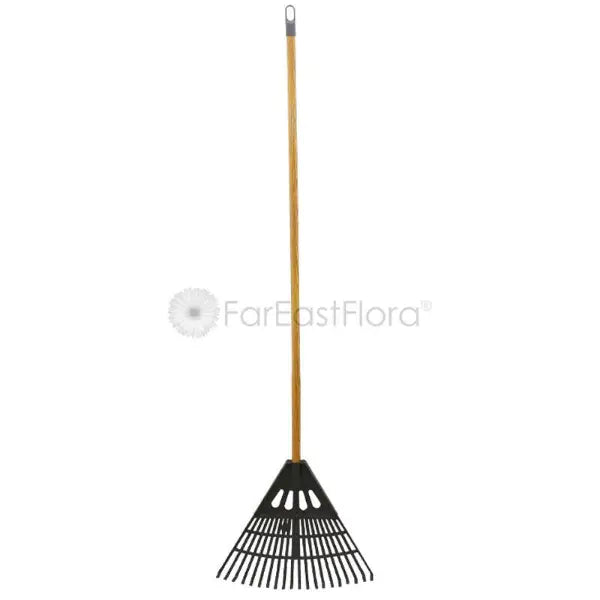 PLASTIC RAKE WITH HANDLE (CYS)