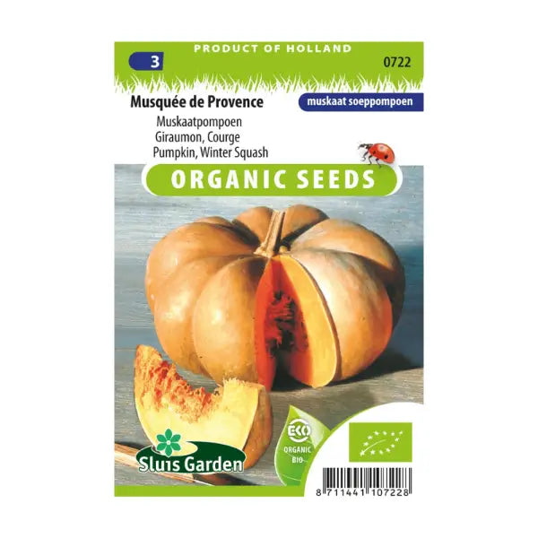 SL0722 Winter squash Musquée de Provence BIO