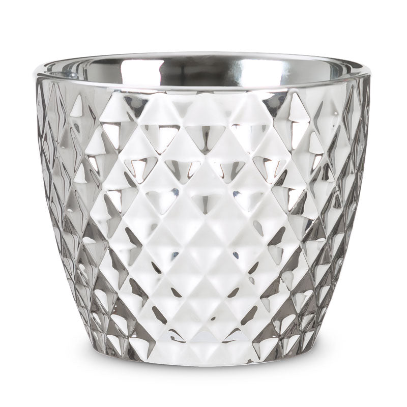 60474 832/16 Mirror Silver Cover pot