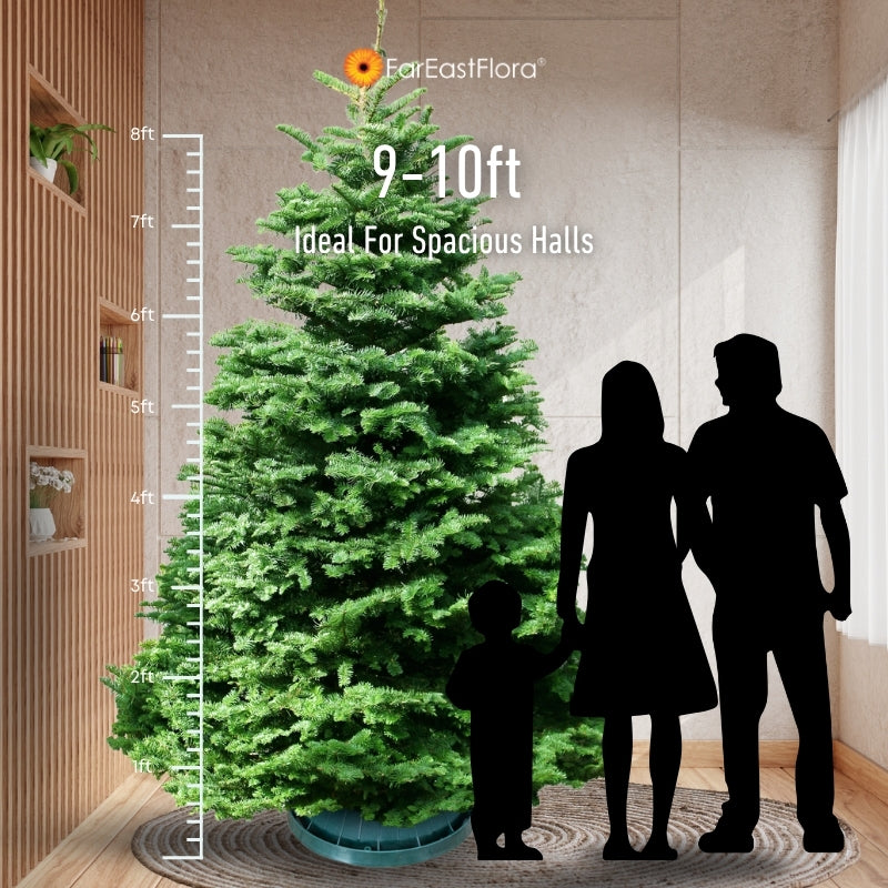 Christmas Tree - USA Noble Fir (9 - 10 ft) with Tree Stand