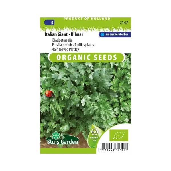 SL2147 Parsley Italian Giant - Hilmar (Plain leaved) BIO