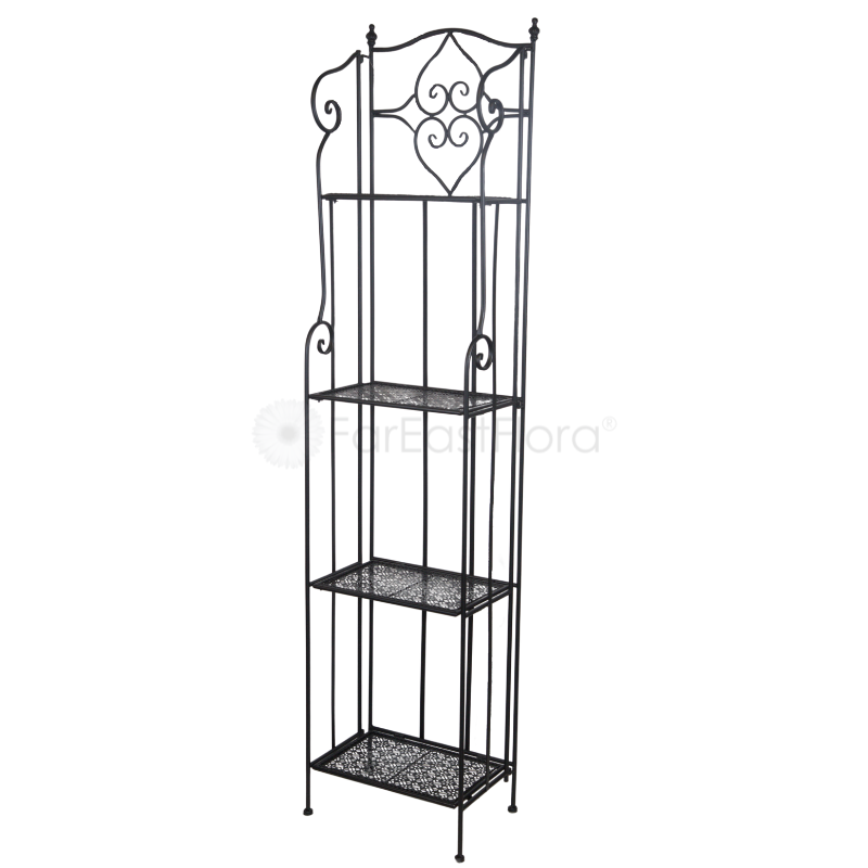 JD05-24007 4 Tier Shelf (Matte Black)