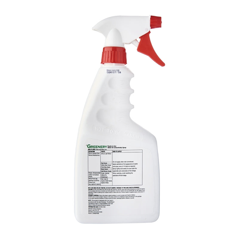 GREENERY WHITE OIL INSECTICIDE SPRAY RTU 750ML