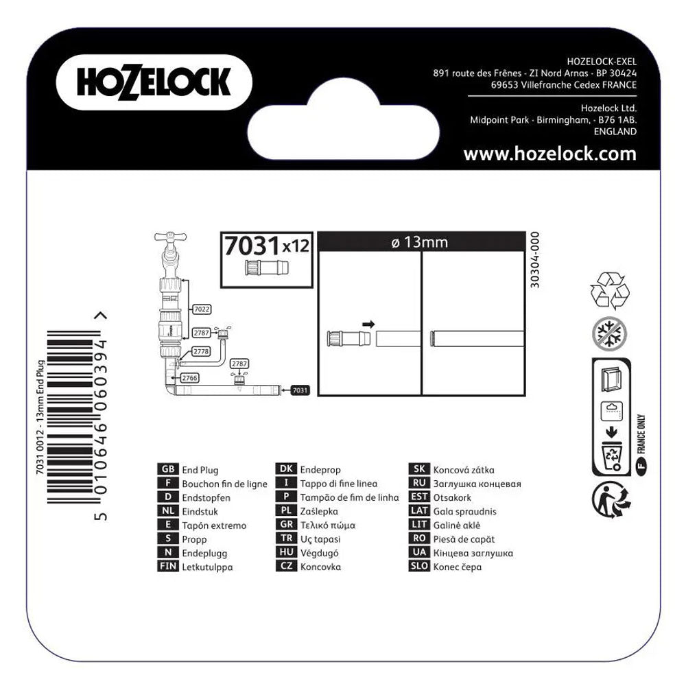Hozelock 7031 End Plug