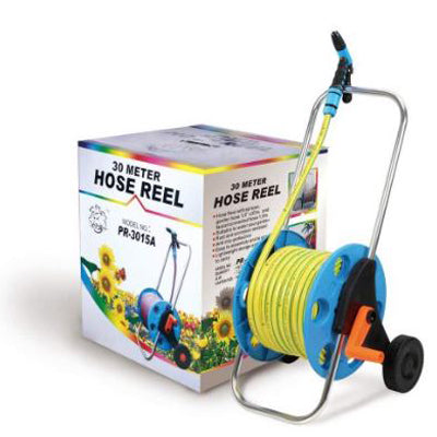 Premium Deluxe Hose Reel Cart PR3015A (30M)