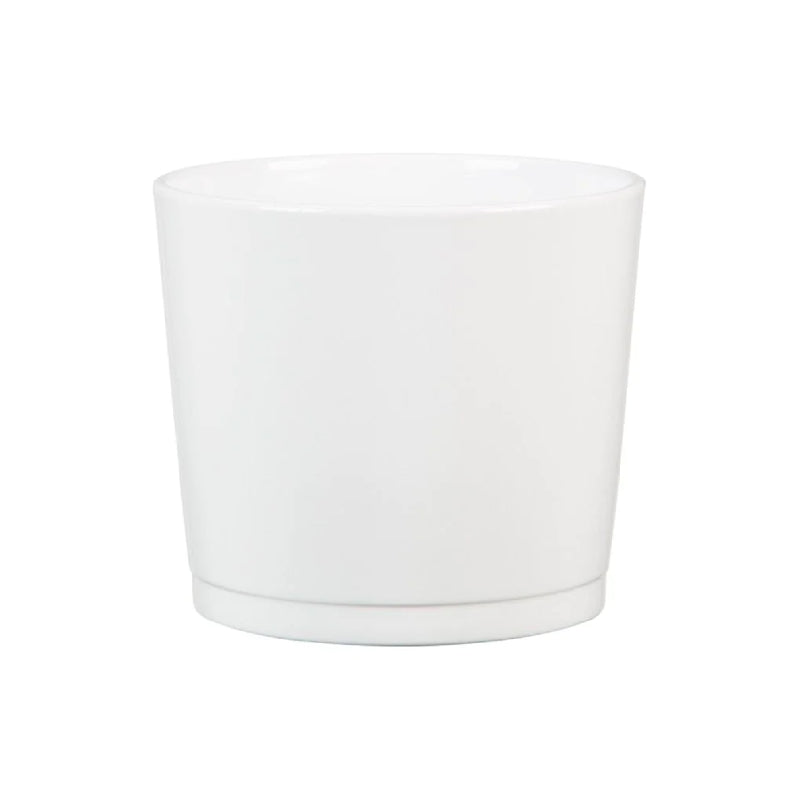 Scheurich 883/11 Cover Pot - Alaska Weiss (Ø11cm)