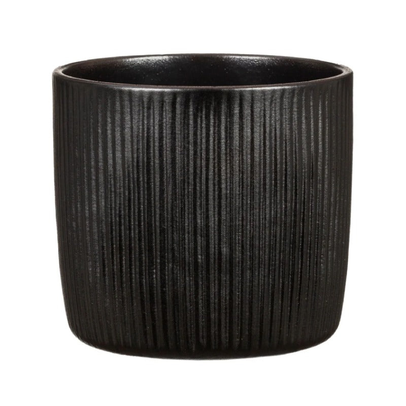 Scheurich 900/15 Solido Linea Cover Pot - Ebano (Ø15cm)