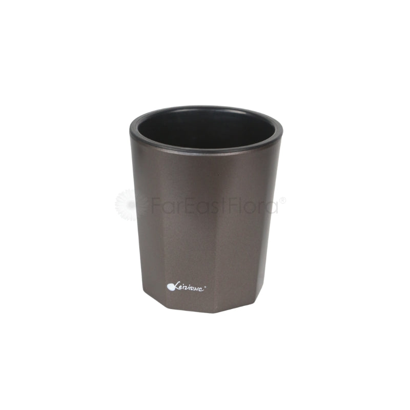 Leizisure HG-3172 Self-Watering Pot (Ø8.5CMxH10CM) - Coffee