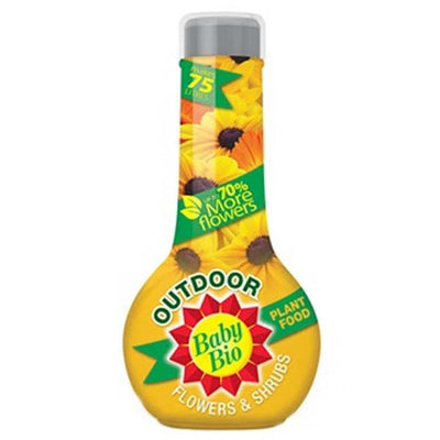 BABY BIO OUTDOOR FLOWER & SHRUB PLANT FOOD (750ML)