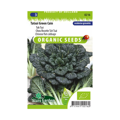 Chinese flat cabbage Tatsoi Green Coin BIO