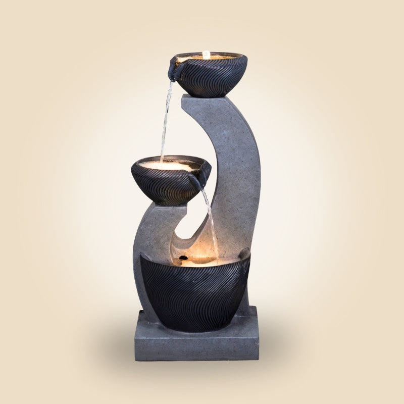 DW247028 POLYRESIN FOUNTAIN 32.0*29.0*72.0CM
