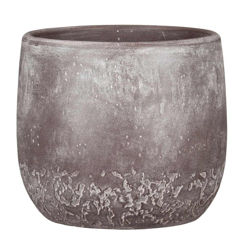 67951 787/13 Cover pot Washed Brown