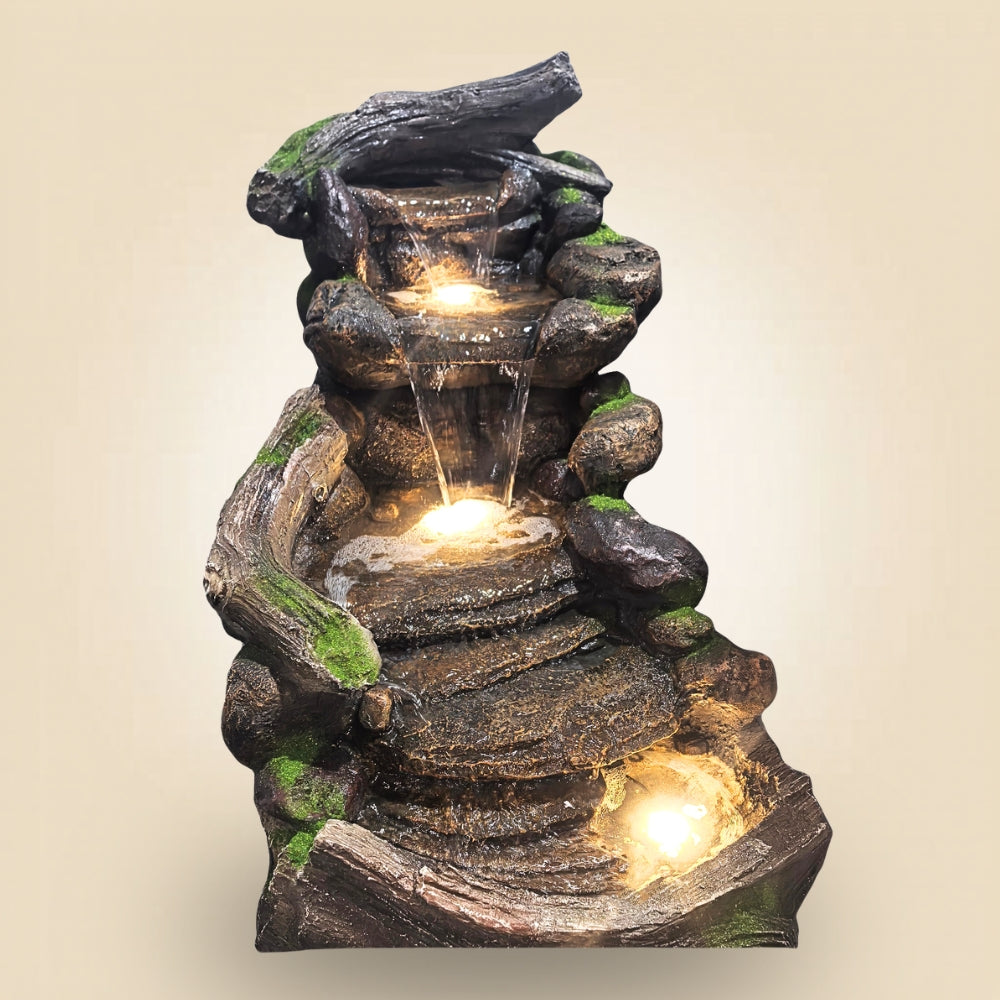 SS3183087 Polyresin water fountain L108cm xW60cm H78cm