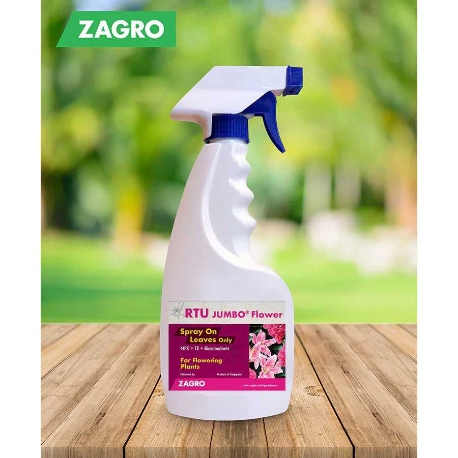 ZAGRO RTU JUMBO FLOWER FERTILIZER (500ML)