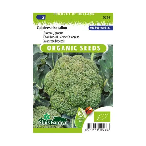 SL0266 Calabrese Broccoli Groene Calabrese Natalino BIO