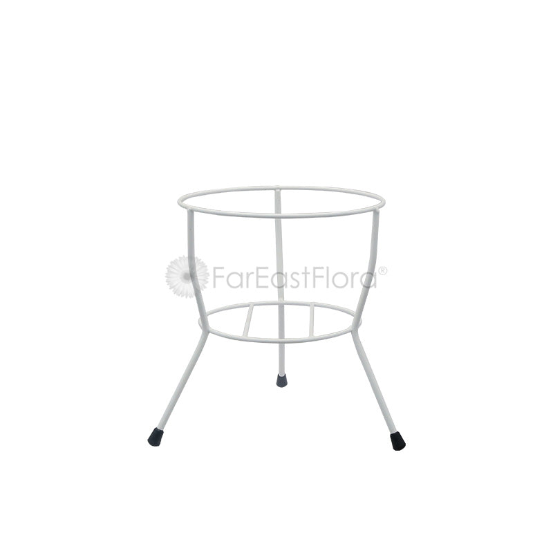 #107 Single Pot Stand (White)