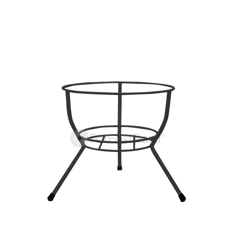 #108A Single Pot Stand (Black)