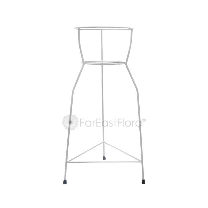 #109 Single Pot Stand (White)
