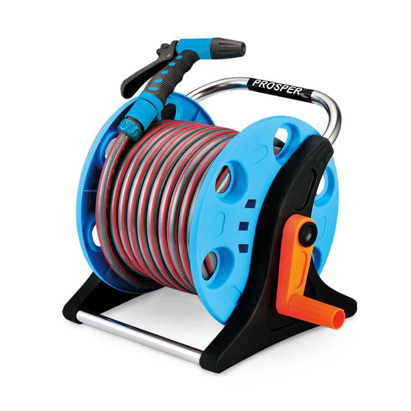 PR2015A-20M DELUXE HOSE REEL CART
