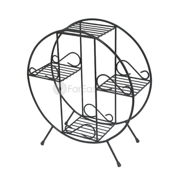 #05 PLANT METAL STAND 26HX21L (B/R)