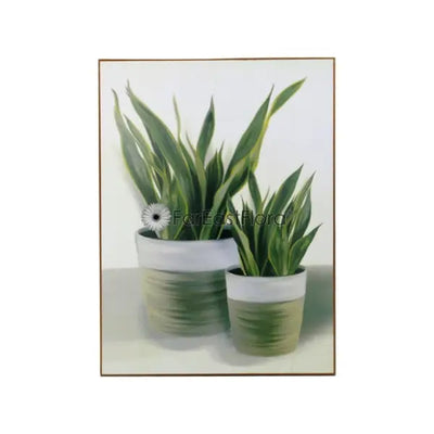 STUDIO WALL ART SANSEVIERA SMALL 24X32CM (SF)