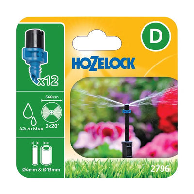 HOZELOCK 2796 STRIP MICRO SPRAY JET 12PC