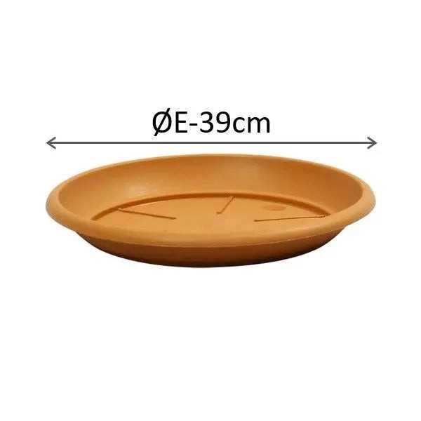 STS00039-100 SIENA SAUCERS 39cm Terracotta