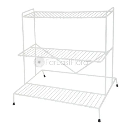 #30 PLANT METAL STAND 3 TIER (W)