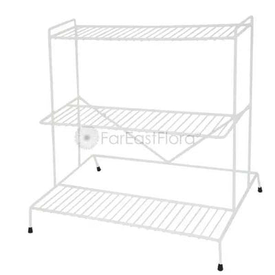 #30 PLANT METAL STAND 3 TIER (W)