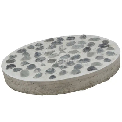 CEMENT SLAB ROUND BIG PEBBLES (14")