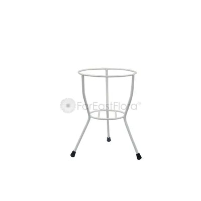 #104 SINGLE POT METAL STAND (W)