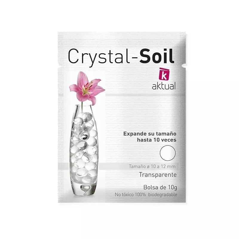 CRYSTAL-SOIL ASSORTED COLOURS 10G
