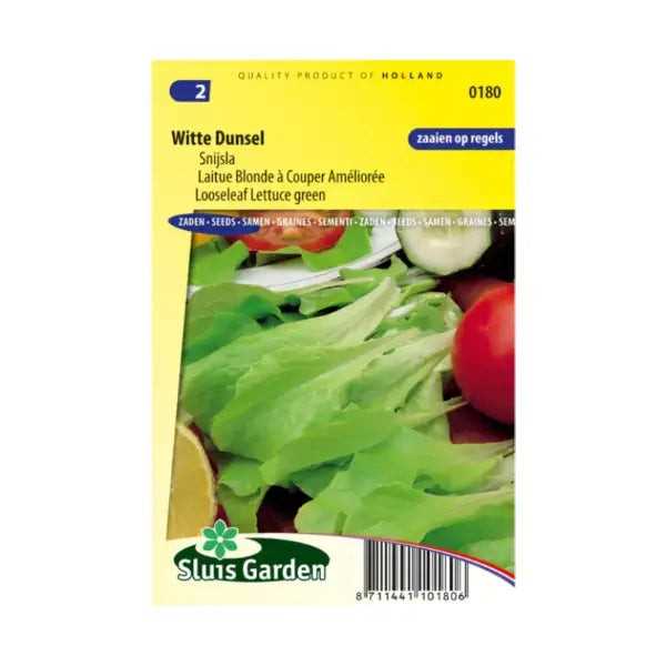SL0180 Lettuce green Witte Dunsel