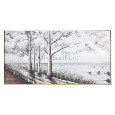 WALL ART THE BIRCH FOREST 72X142CM (SF)