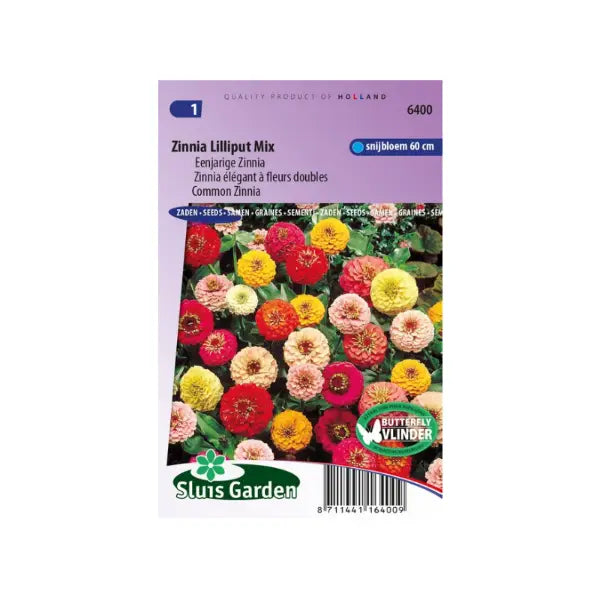 SL6400 Common Zinnia Lilliput Mix