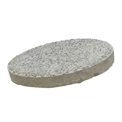 CEMENT SLAB ROUND SMALL PEBBLES (11")