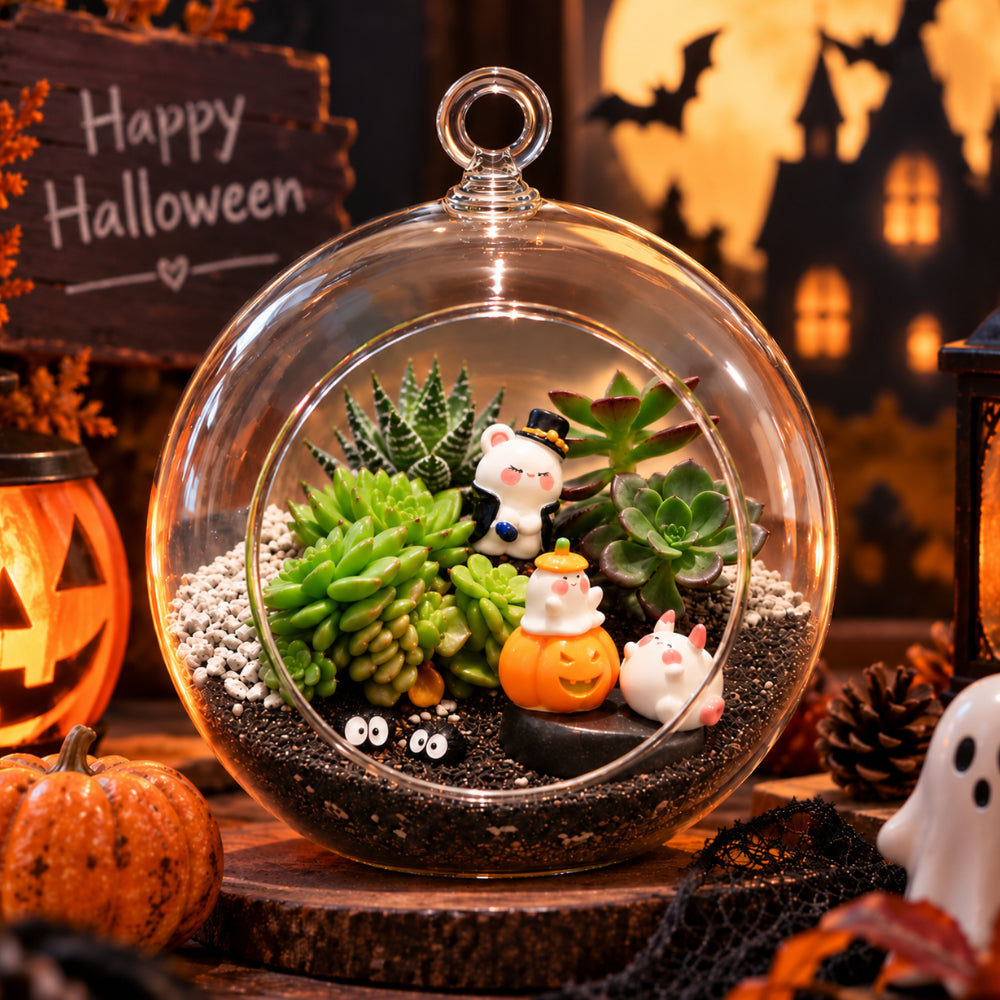 WORKSHOP: A LITTLE SPOOKY GLOBE (10S)