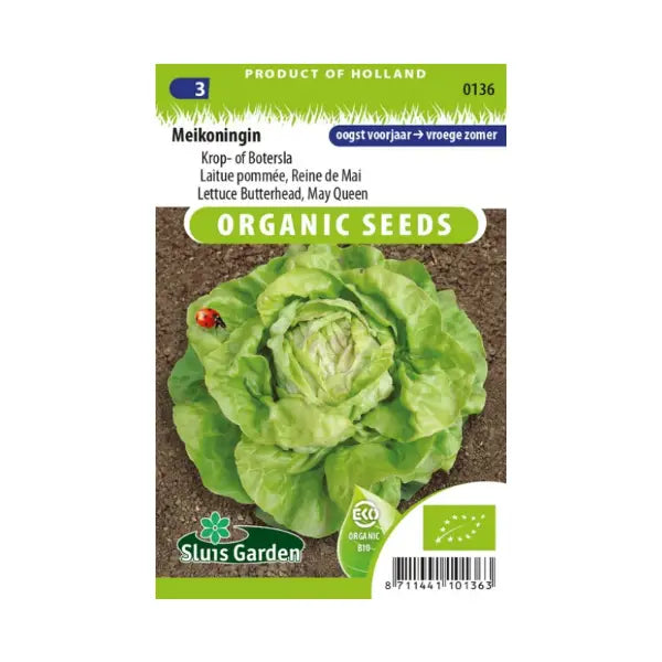 SL0136 Lettuce Butterhead May Queen BIO