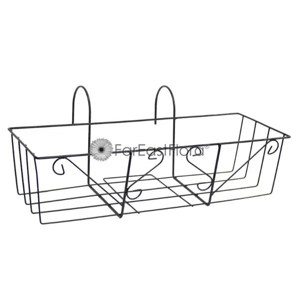 PH08(H) BALCONY METAL RACK (BLACK)