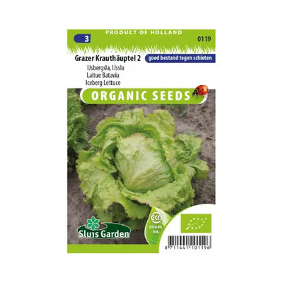 SL0119 Iceberg Lettuce Grazer Krauthäuptel 2 BIO