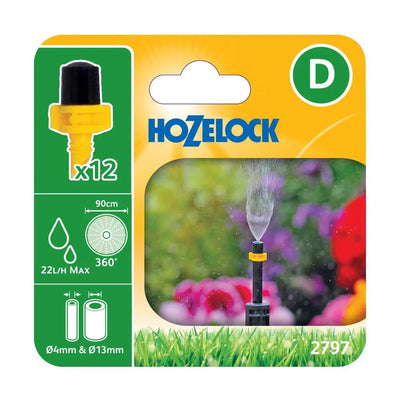 HOZELOCK 2797 MIST MICRO SPRAY JET 360° 12PC
