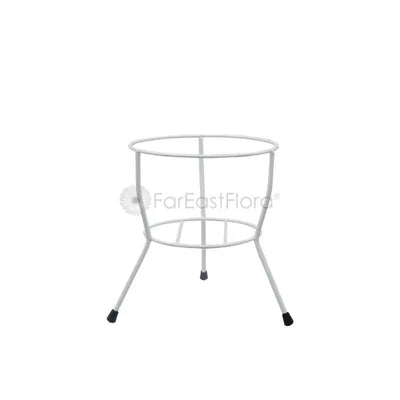 #107 SINGLE POT METAL STAND (W)