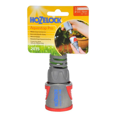 Hozelock 2035 Metal AquaStop Connector Pro