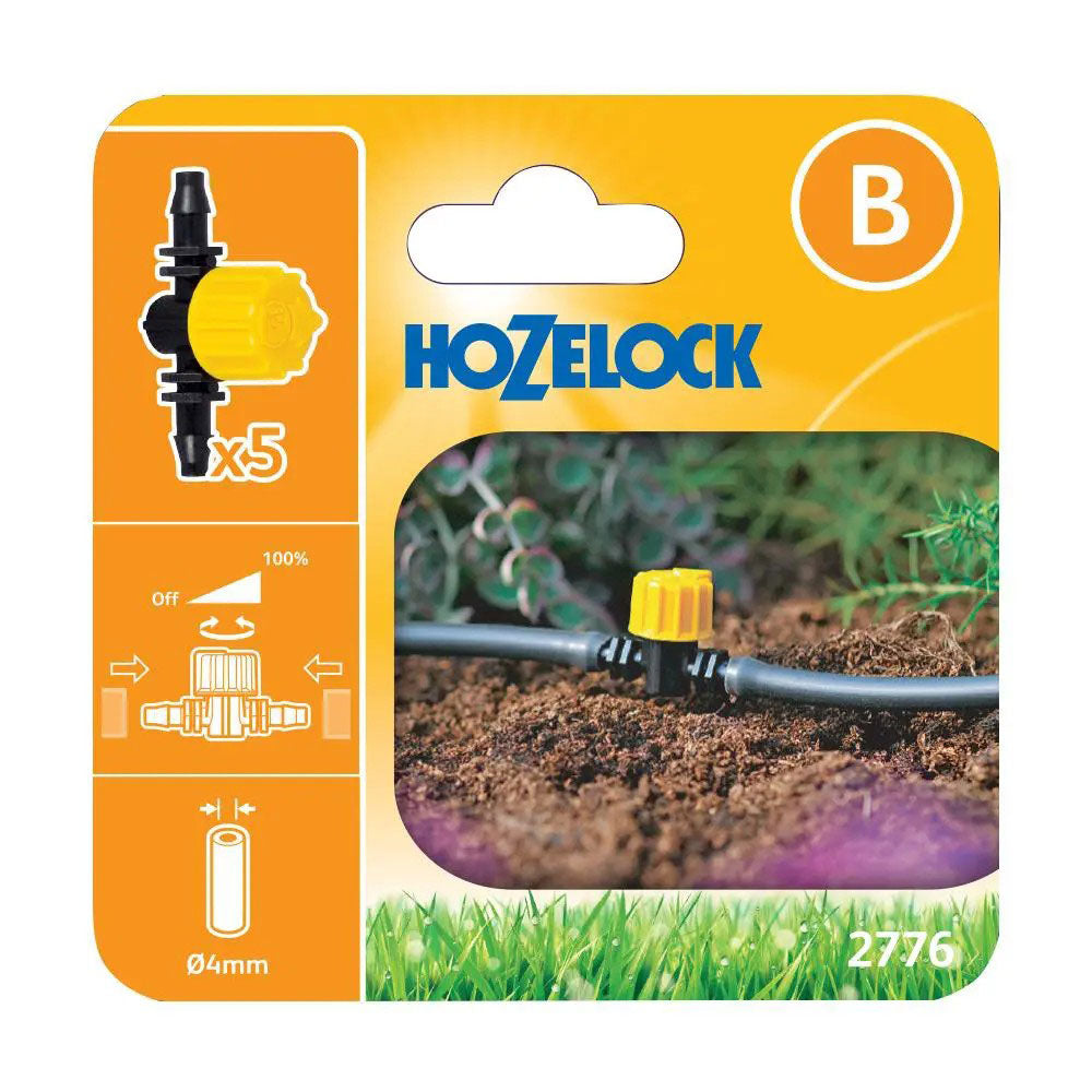 Hozelock 2776 Flow Control Valves 4mm
